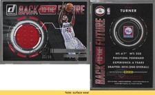 2015-16 Panini Donruss Back to the Future Materials /99 Evan Turner #16