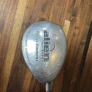 Pat Simmons Alien Sport The Ultimate Sand Wedge SW Steel Shaft RH - Picture 1 of 16