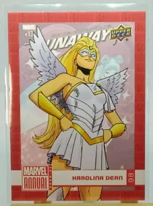 Karolina Dean 2020-21 Marvel Annual Runaways #98 - Bild 1 von 2