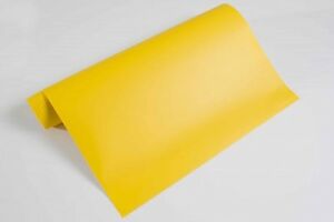 3,52€/m² Plotterfolie MATT 17 gelb 400 x 106 cm  Möbel-Folie selbstklebend