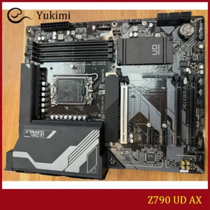 PER GIGABYTE Z790 UD AX LGA1700 DDR5*4 192 GB HDMI DP ATX scheda madre test OK - Foto 1 di 4