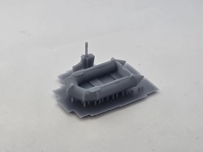 BEHNKE Schlauchboot Mit Motor Spur H0 1:87