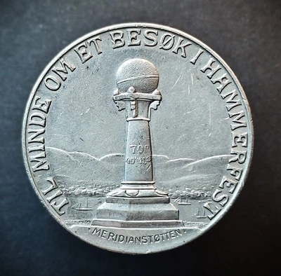 Norway - Visit to Hammerfest / Nordkap - Commemorative Medal - 1920s - Image 1 of 2