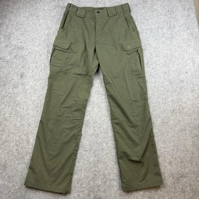 Pantalones tácticos 5.11 para hombre 30x32 verde oliva ápice carga elásticos ropa de trabajo utilitaria Foto 1 de 4