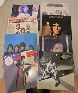 Eric Carmen/Raspberries Vinyl Record Collection Set PreOwned - Imagen 1 de 14