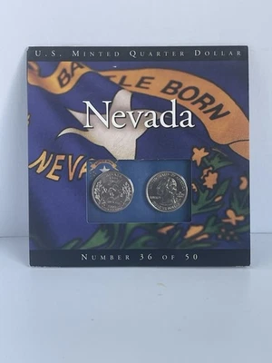 2006 Nevada State Quarters US Mint Uncirculated Number 36 Of 50 - Image 1 of 3