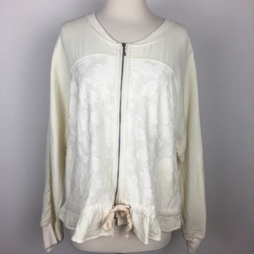 OFF WHITE Giacca Bomber Sabato Domenica Off Bianco Scenic Route Zip Grande