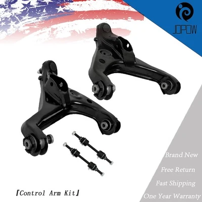 For 11-13 Ford F-150 V6 K621266 Front Lower Control Arm Kit Ball Joint Sway Bar - Image 1 of 4