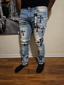 ROCKSTAR ☆ ORIGINAL JEANS BLACK SIZE 34 - Picture 1 of 2