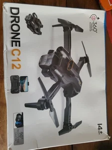 C12 Drone 8k Ultra HD Dual Cameras Obstacle Avoidance - Picture 1 of 7