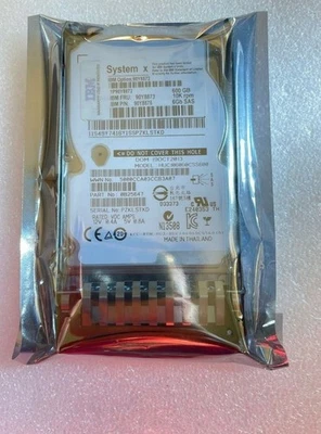 Disco duro SAS 90Y8872 90Y8876 IBM 600 GB 10 K RPM 6 Gb/s 2,5" Foto 1 de 2