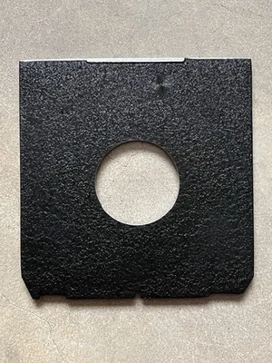 4x5 Lens Board Centre Hole Copal 0 fits Linhof, Shen Hao, Ebony, Wista, Toyo - Image 1 of 2