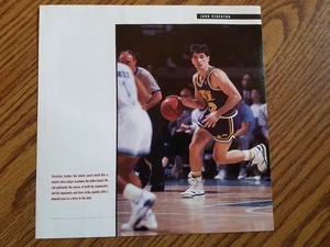 JOHN STOCKTON UTAH REVISTA JAZZ ANUNCIO IMPRESO ANUNCIO - Imagen 1 de 1