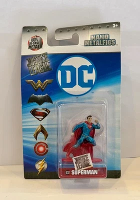 NANO DC METALFIGS SUPERMAN DC12 2017 DIE CAST METAL JADA TOYS NUEVO EN PAQUETE Foto 1 de 2