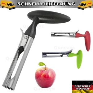 Apfelentkerner Edelstahl Apfelausstecher Fruchtentkerner Ausstecher Obst Kerner - Bild 1 von 9