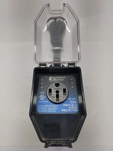Progressive Industries RV 50A Portable Surge Protector * SSP-50XL * W/ Cover - Bild 1 von 3