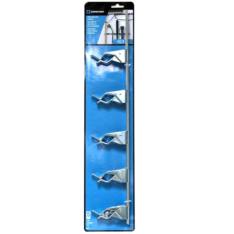 Crawford SG5 Zinc-Plated Silver Steel Spring Clip 0.2 L in. for 7/8 in. Frame Foto 1 de 1