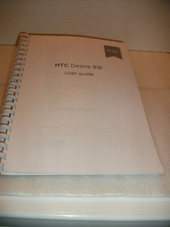  HTC Desire 816 Mobile Phone User Guide~PRINTED~ , Instruction Manual (A4) - Image 1 of 4
