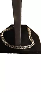 STERLING SILVER 925 BRACELET MADE IN ITALY - Picture 1 of 5