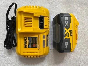 New Dewalt DCB118 20V Fast Charger & DCB2108 20V MAX XR 8.0Ah Powerpack Battery - Picture 1 of 5
