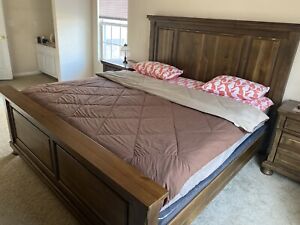 California King Size Panel Bed