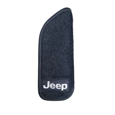 Tappetino Protettivo Pedana Poggiapiede Jeep Avenger dal 2023, nero con scritta - Immagine 1 di 4