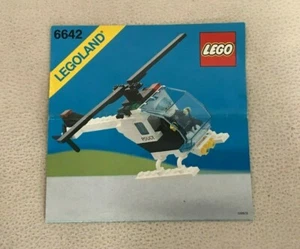 LEGO Legoland : notice instruction manuel - Set 6642 Police Helicopter - Imagen 1 de 1