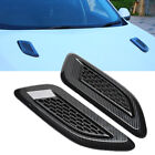 Pair Hood Slat Air Vent Wing Cover Trim ABS for Land Rover Range Rover 2013-2018