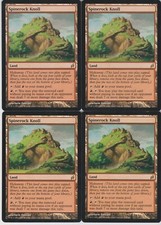 MTG 4X Spinerock Knoll X4 Lorwyn Magic (2X NM 2X LP/MP)