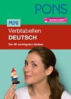 Pons Mini Verbtabellen Deutsch: Die 99 Wichtigsten Verben Book The Fast Free