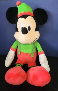 Disney's Holiday Mickey Mouse  Elf  18" Plush by Just Play Stuffed Animal - Picture 1 of 3