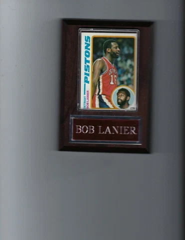 BOB LANIER PLAQUE DETROIT PISTONS BASKETBALL NBA  C2 Cover