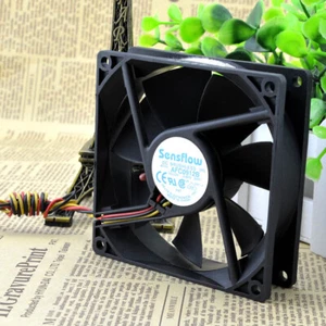 1PC NEW Delta AFC0912B 9025 12V 0.60A 9CM 3-wire temperature control fan #LD - Picture 1 of 1