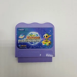 Vtech Vsmile Zayzoo An Earth Adventure Game Cartridge  - Picture 1 of 2