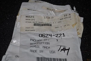 Tigershark Jetski, New Screw Part # 0624-271 - Picture 1 of 2