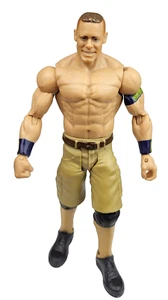 WWE Mattel John Cena Basic Wrestling Action Figure - Tan Brown Pants - Picture 1 of 4