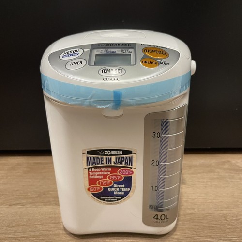 Zojirushi CDLFC40 Panorama Water Tea Boiler and Warmer 135 oz 4 Liter eBay