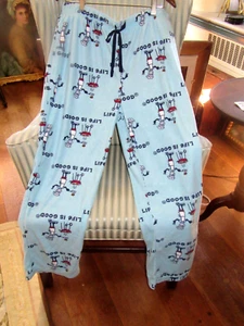 NEU MIT ETIKETT LIFE IS GOOD HERREN FLEECE SCHLAF-/LOUNGEHOSE,...KLASSISCH "BBQ JAKE" (L) - Bild 1 von 4