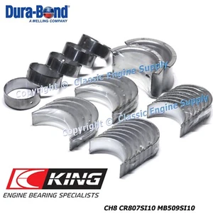 Cam, Rod & Main Bearing Set .010" Under Size Fits sb Chevy 400 V8 Engines - Picture 1 of 9