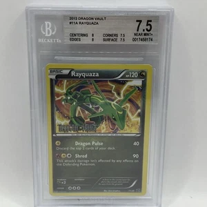 2012 Pokémon Dragon Vault Rayquaza #11/20 11A Holo PreRelease Stamped 7.5 Sku310 - Bild 1 von 2