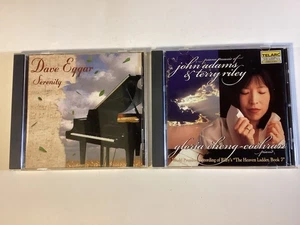2 Modern Classical Piano CDs: Dave Eggar; John Adams & Terry Riley Free Shipping - Picture 1 of 12