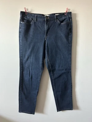 Code Bleu Women’s Denim Jeans Size 16, Missy, Chloe Skinny, Dark Wash - Image 1 of 4