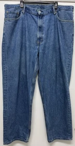 Levis 560 Loose Fit Jeans Herren 44x32 Blau Dark Wash High Rise 100% Baumwolle - Bild 1 von 8