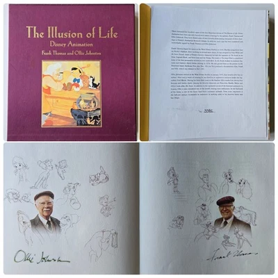 Disney Animation -The Illusion of Life Book Signed by 2 Ltd Slipcase Ed. [1995] - Image 1 of 4