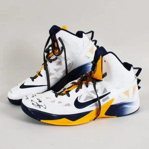 Roy Hibbert im Spiel getragene Schuhe signierte Pacers - Echtheitszertifikat JSA & 100 % authentisches Team - Bild 1 von 13
