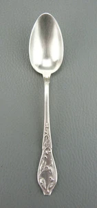 Cuillère à café en métal argenté, BOULENGER, modèle Cacao, Art Nouveau. - Picture 1 of 3