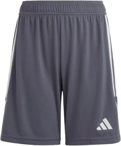 ADIDAS ' UNISEX KIDS ' TIRO 23 LEAGUE SWEAT SHORTS ' GRAY/WHITE ' SMALL - Picture 1 of 5