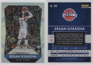 2015-16 Panini Prizm Silver Prizm Ersan Ilyasova #100
