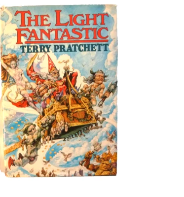 Terry Pratchett: The Light Fantastic: Discworld Novel; hardback w/dj, 1984 BCE Foto 1 de 4