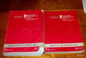 1994 Pontiac Grand AM Factory Service Manual, 2 Volume Set (J663 DS388 BB-PON) - Picture 1 of 6